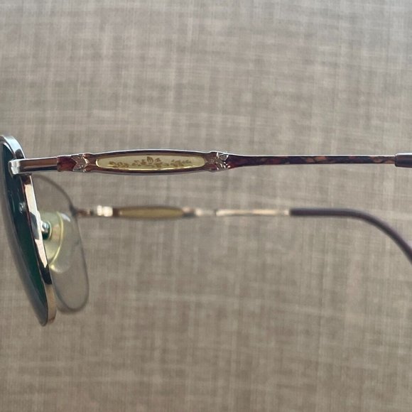 Laura Ashley Ladies Eyeglasses Frame TOPAZ Gold Tone Glasses 55[]18 135 - Picture 12 of 12